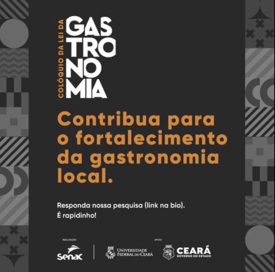 Colóquio da Lei de Gastronomia promove debates com cadeia produtiva e realiza pesquisa sobre o segmento