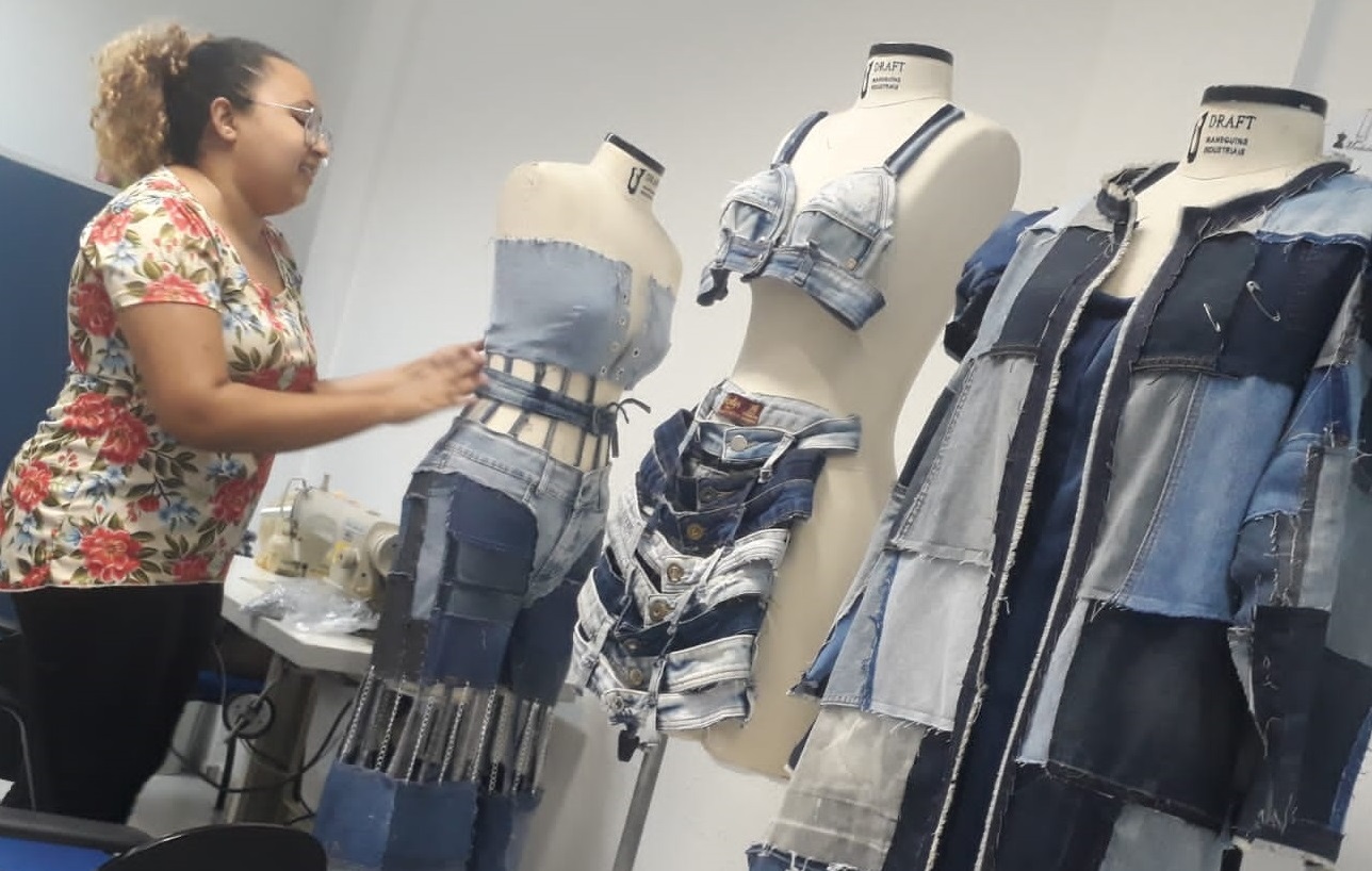Alunos do Senac lançam coleção de moda autoral e sustentável na Expocrato