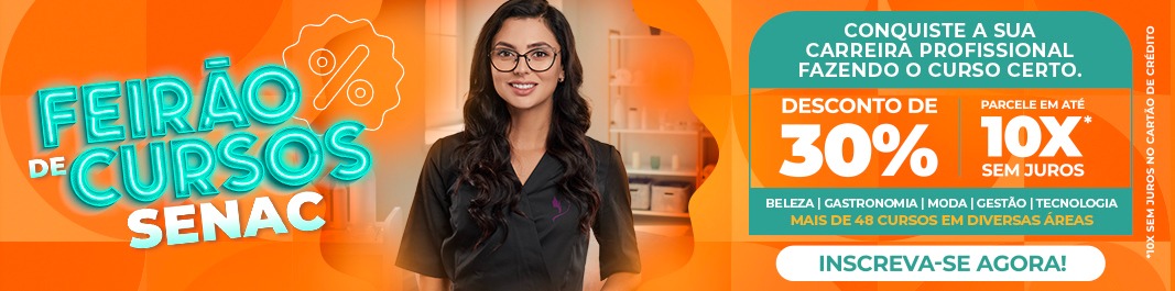 Cursos abertos Senac