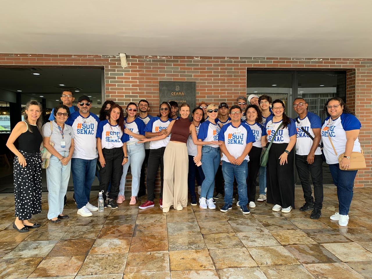 Alunos do Senac Quixadá participam do Projeto Hospedagem e Capacitação, em Fortaleza