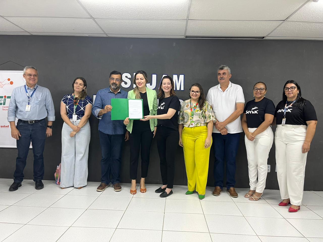 Senac e Governo do Estado assinam acordo de cooperação para cursos profissionalizantes gratuitos