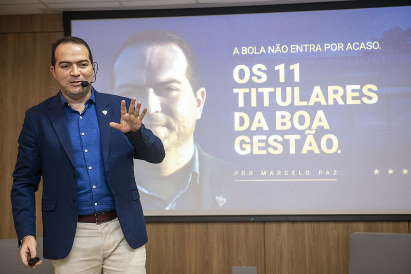 Sistema Fecomércio promove nova palestra com CEO do Fortaleza, Marcelo Paz, sobre gestão eficiente