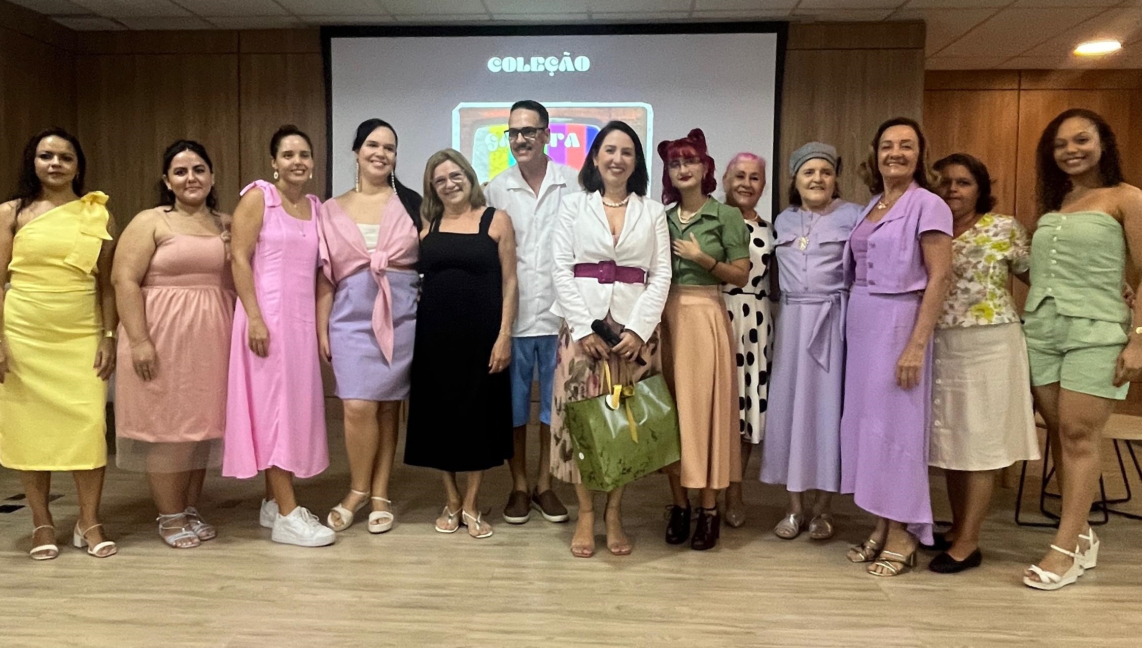 Turma de Modelista do Senac Aldeota apresenta coleção Garota do Momento